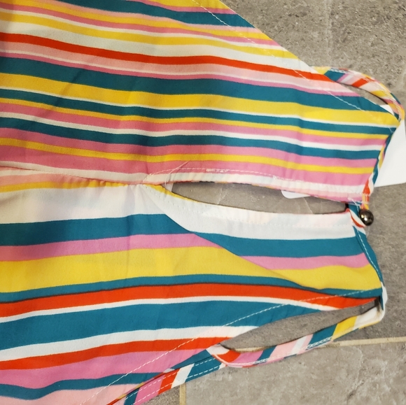 NWT Multi striped tank lg - Picture 7 of 7